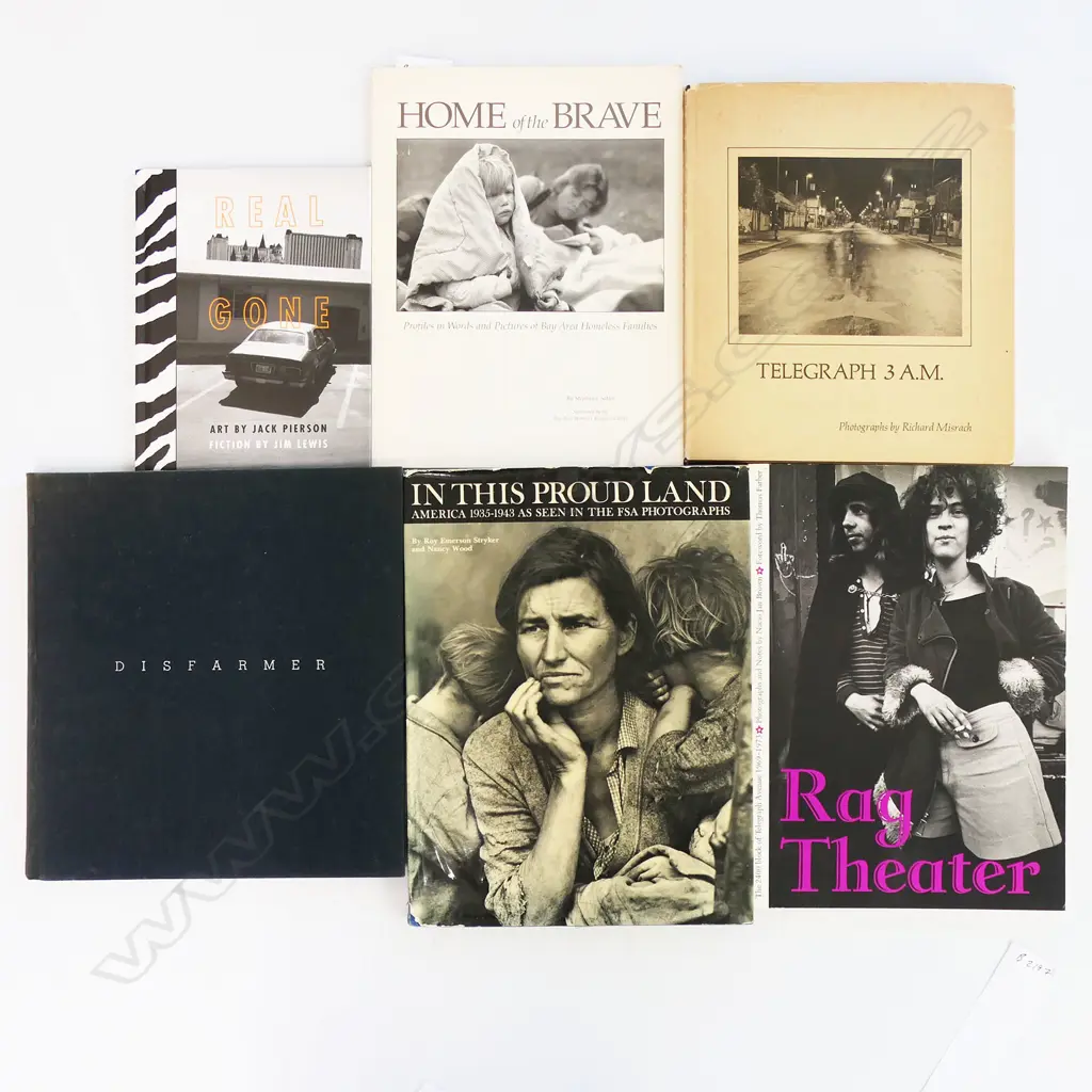 SIX PUBLICATIONS: AMERICAN PHOTO ESSAYS Image 1++